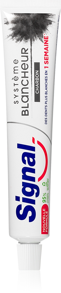 

Зубная паста White System с древесным углем Signal, 75 мл