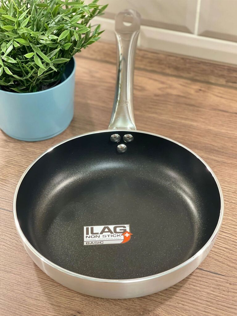 

ELO алюминиевая сковорода-сковорода индукционная гастро Ø 24 см ILAG Black