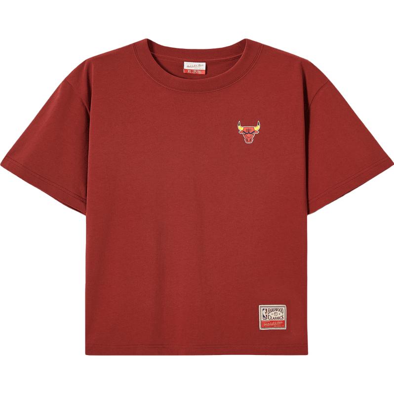 

Mitchell Ness Футболка Mitchell & Ness x NBA SS25 Chicago Bulls Unisex темно-красная, Красный, Mitchell Ness Футболка Mitchell & Ness x NBA SS25 Chicago Bulls Unisex темно-красная