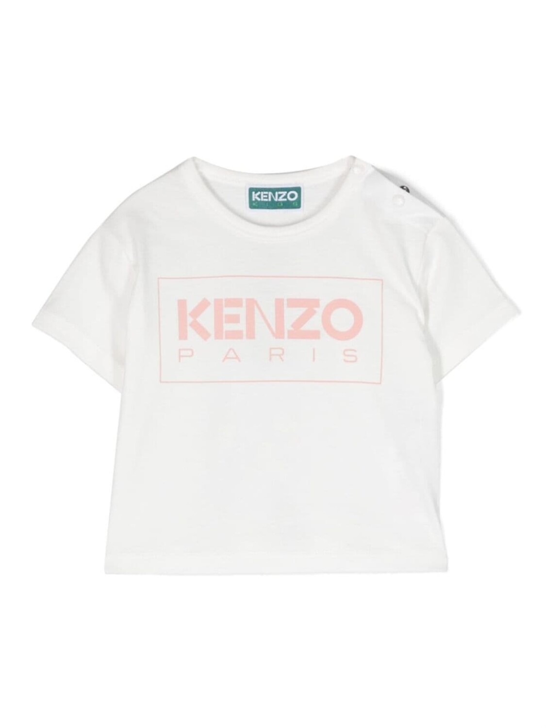 

Kenzo Kids футболка с логотипом, белый