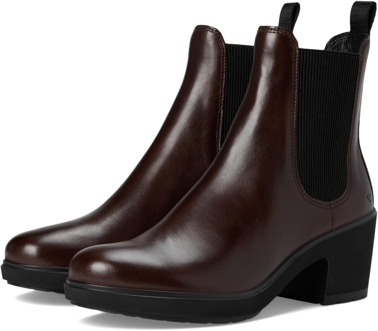 Ботинки ECCO Zurich Buckle Ankle Boot, цвет Potting Soil