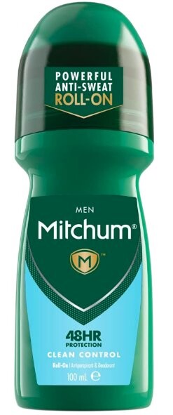 

Mitchum, Men Clean Control, шариковый дезодорант-антиперспирант, 100 мл