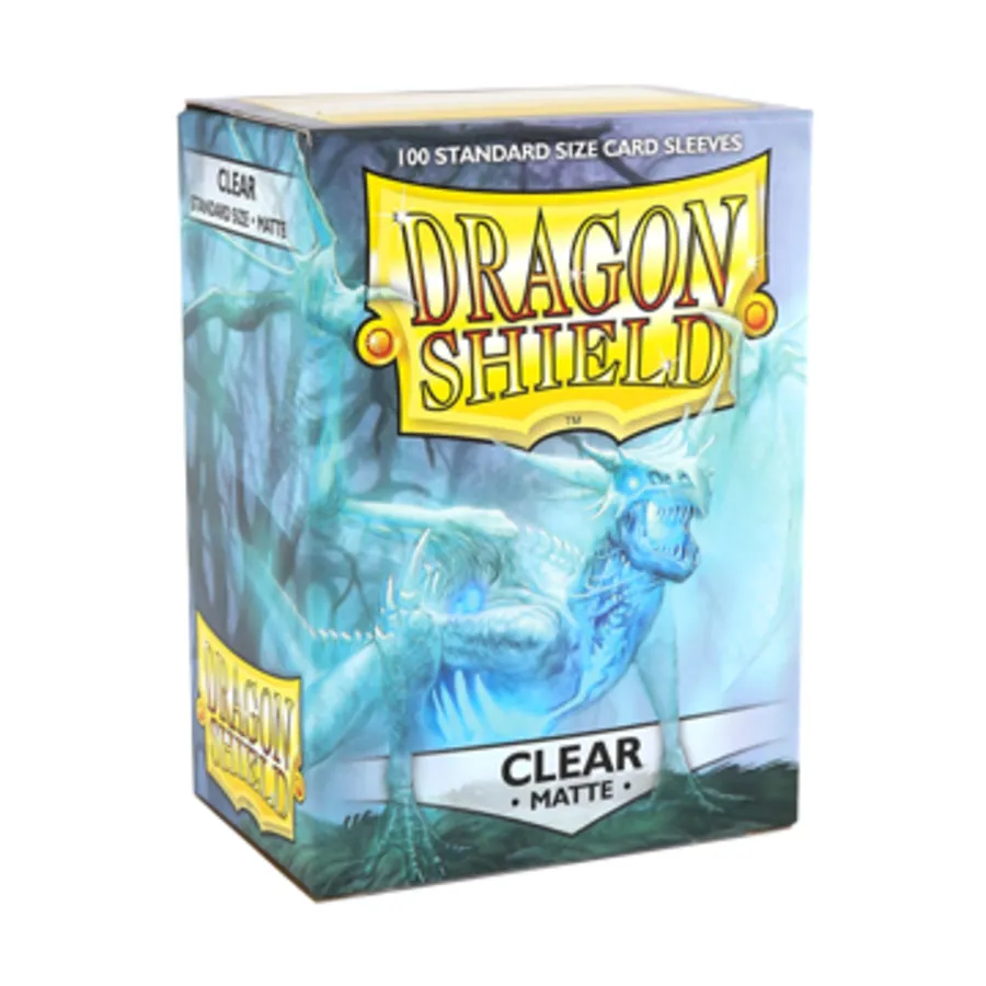 

Стандартные рукава — матовый прозрачный (100), Dragon Shield - Card Sleeves - Standard Matte