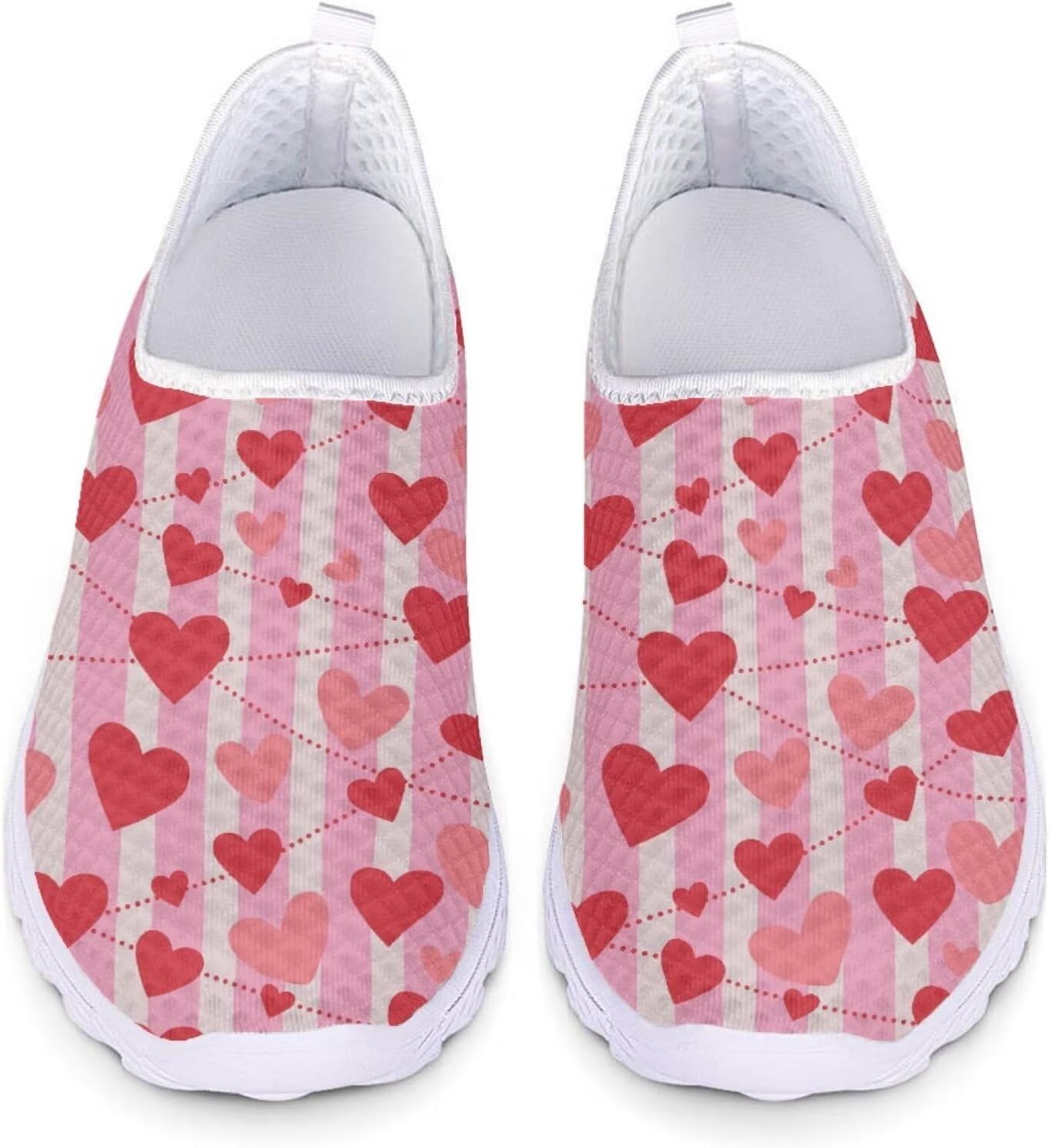 

Кроссовки Belidome с животным принтом на шнуровке для взрослых женщин и мужчин, легкие, дышащие и удобные, Heart Stripes