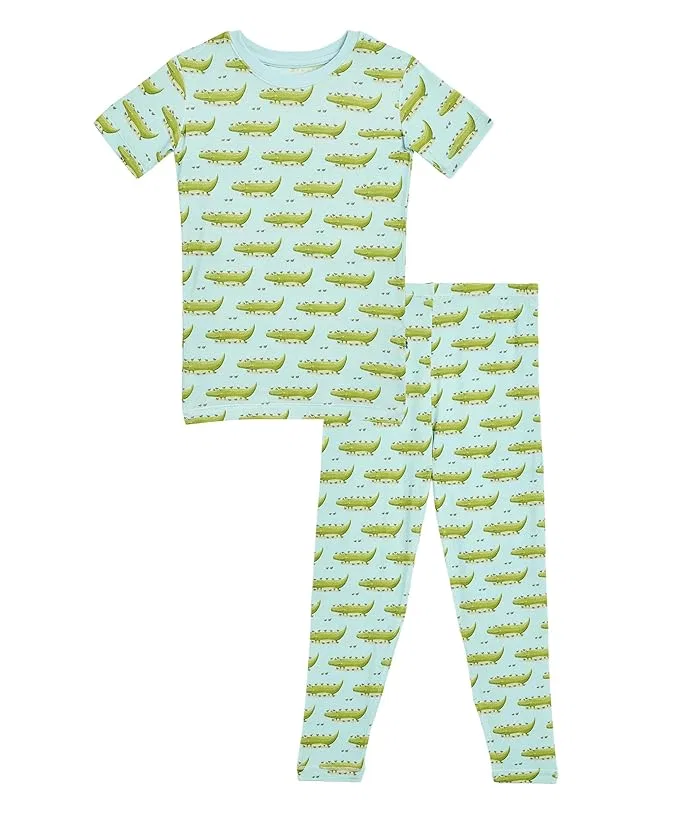 Пижама короткая принт Kickee Pants Kids, Dove Bugs