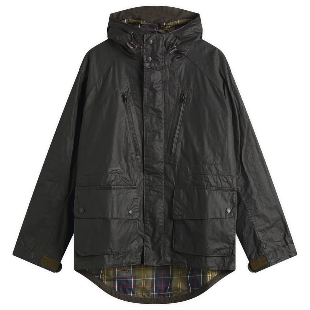 

X to ki to kaigan вощеная куртка Barbour, цвет sage