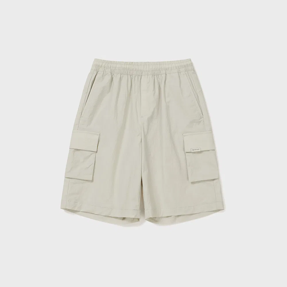 Детские шорты карго Root светло-бежевые от Snowpeak Apparel Kids — фото 2