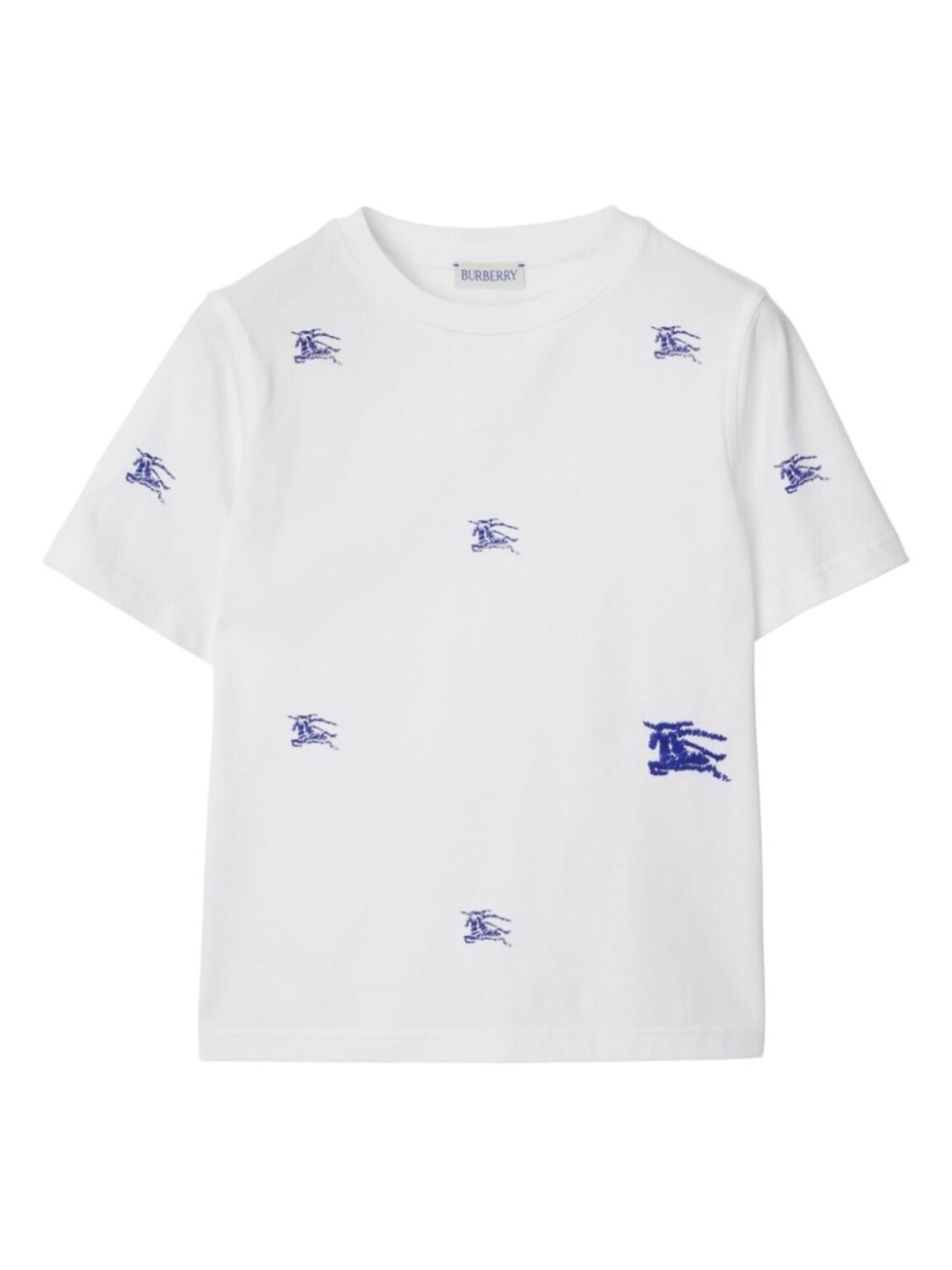 

Футболка с логотипом EKD Burberry Kids, белый