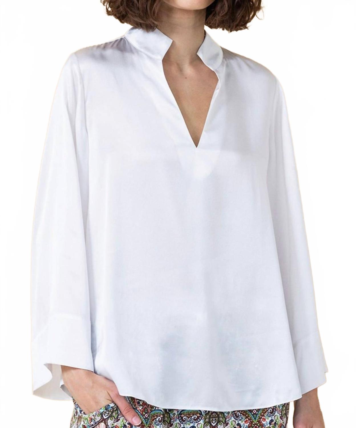 

Кимоно-туника в белом цвете Go by Go Silk