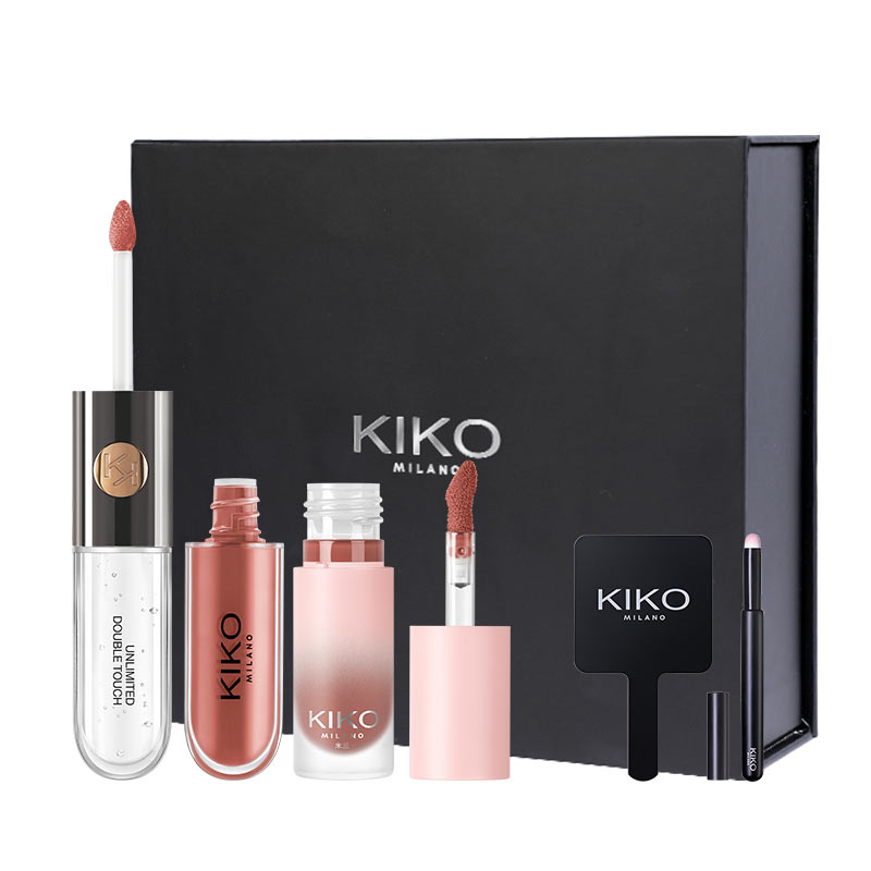 

Набор помад chao color с легким нанесением, глянцевым покрытием, матовым спреем и росистым финишем KIKO