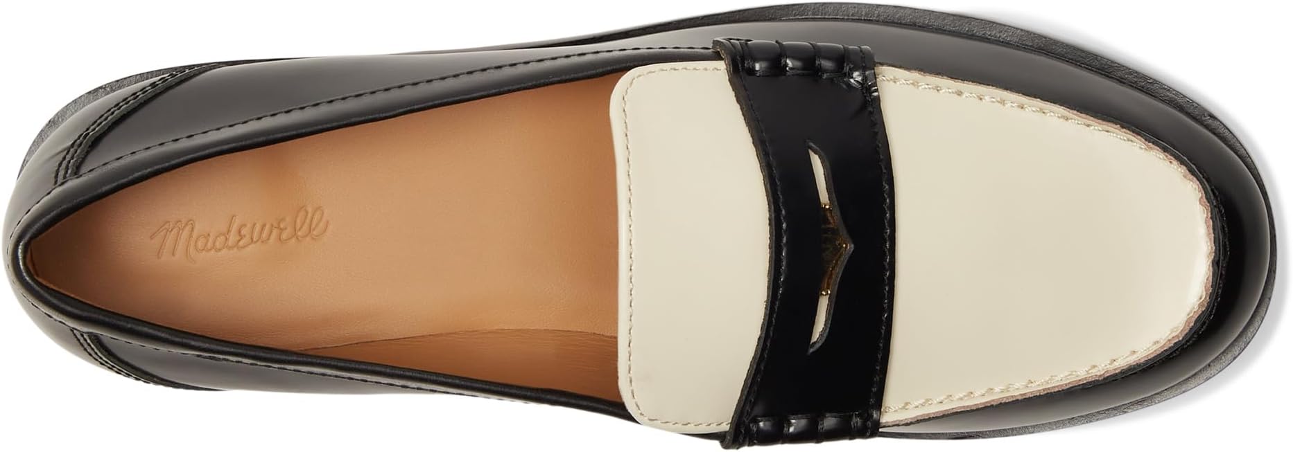 Лоферы Madewell Porto Loafer Flats, цвет True Black Multi — фото 2