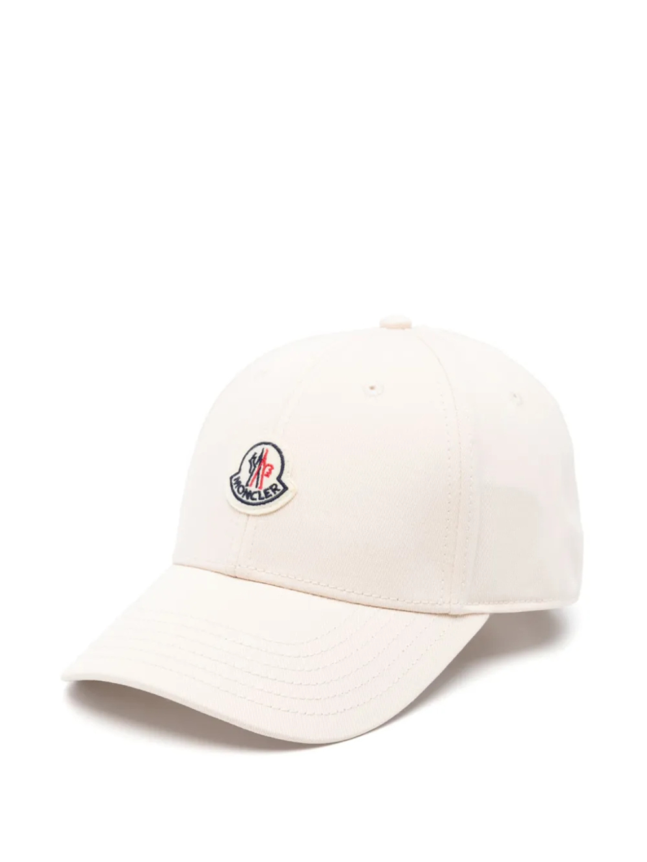 

Бейсболка с нашивкой-логотипом Moncler, нейтральный