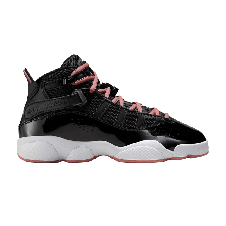 

Кроссовки Jordan 6 Rings GS 'Black Rust Pink', черный