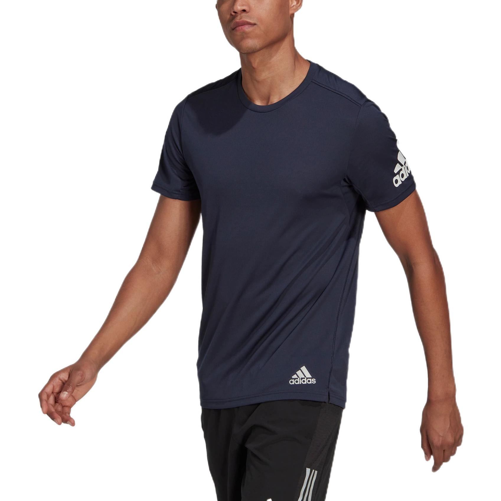 Футболка adidas Run It Tee M LogoT HL3966 — фото 2