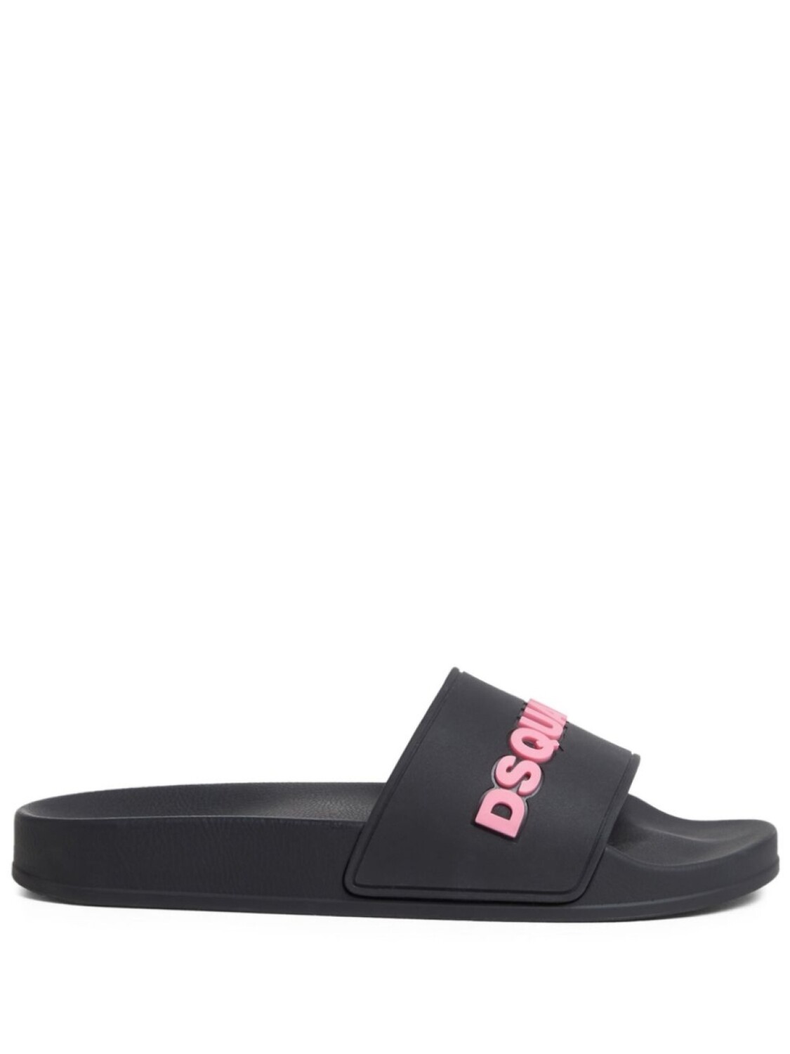 DSQUARED2 шлепанцы с логотипом, черный