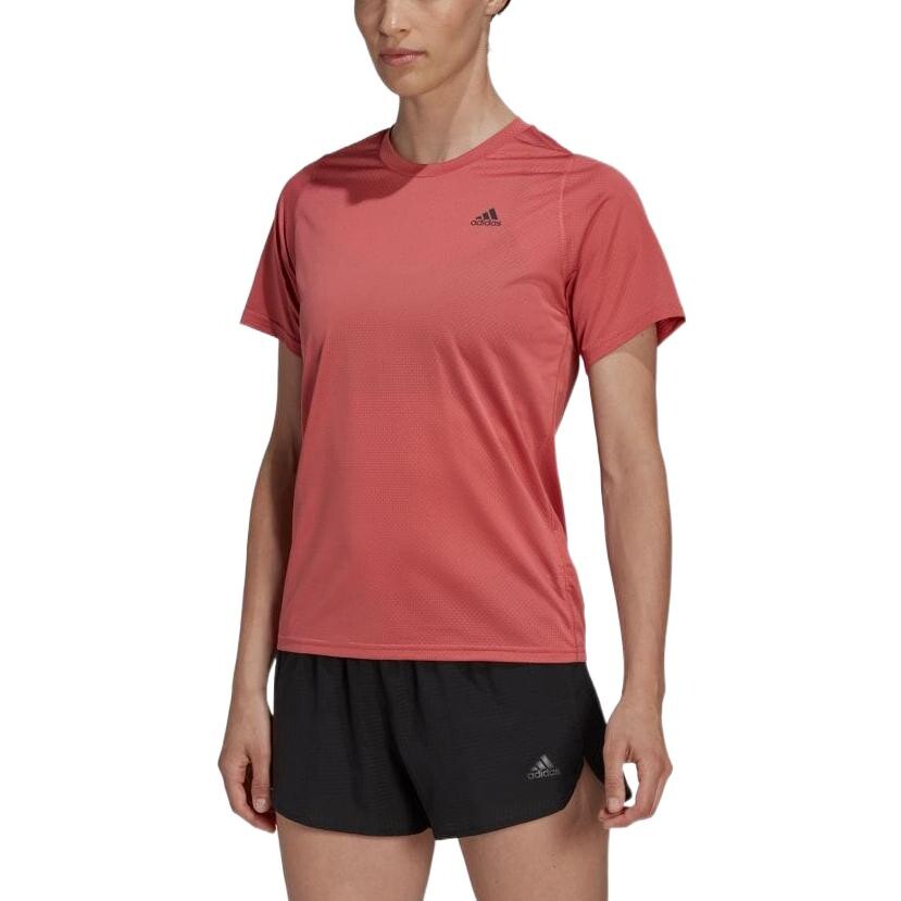 Футболка женская фуксия Adidas — фото 2