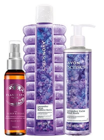

Avon, Набор косметики по уходу за телом «Лаванда», 3 шт.