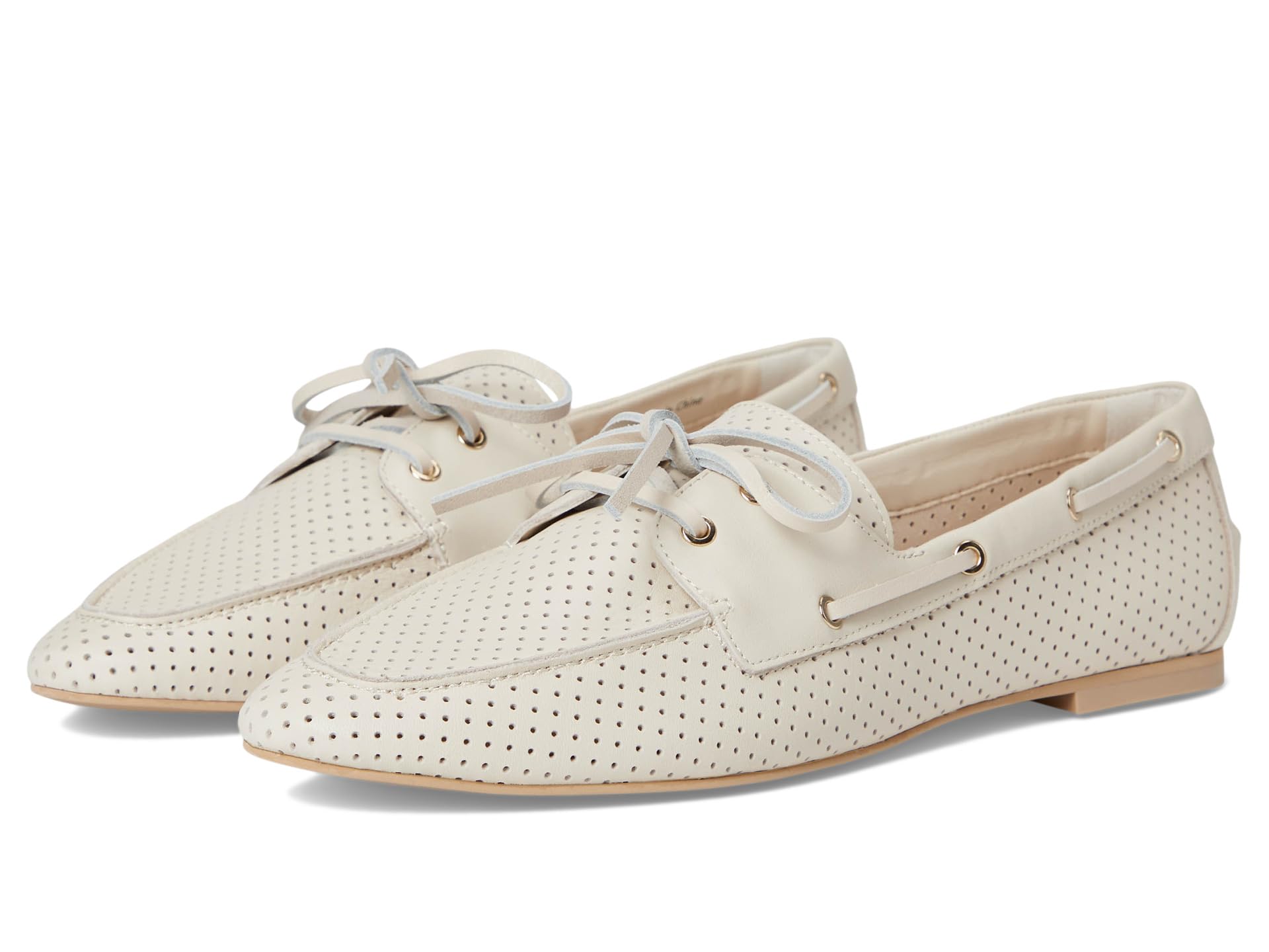 Лоферы Dolce Vita Lakin, цвет Ivory Perforated Leather