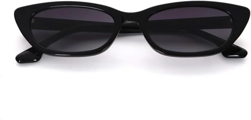 

Ретро овальные солнцезащитные очки для женщин и мужчин, винтажные солнцезащитные очки в маленькой оправе, простые очки с защитой от УФ-излучения UV400 UJNHGQ, Col.c1