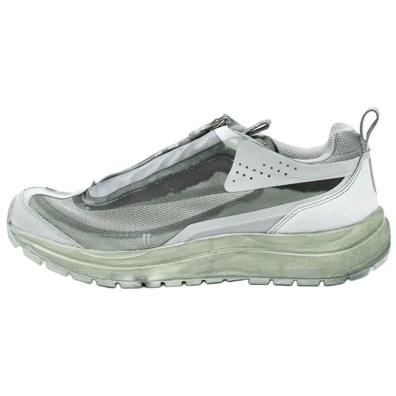 

Кроссовки Bamba 2 Low Panelled с застежкой-молнией BORIS BIDJAN SABERI, Green