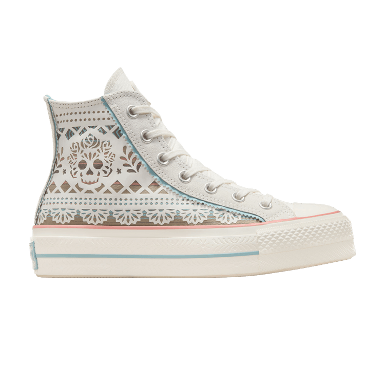 

Кроссовки Chuck Taylor All Star Lift High 'Día De Muertos 2024', кремовый