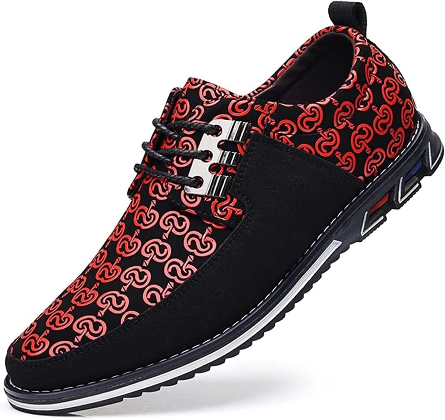 

Мужские повседневные туфли слипоны Классические лоферы Оксфорды для мужчин Деловая обувь для офиса Прогулки Нарядная обувь на открытом воздухе Оксфорды Дерби Ортопедические кожаные туфли Dagy, красный