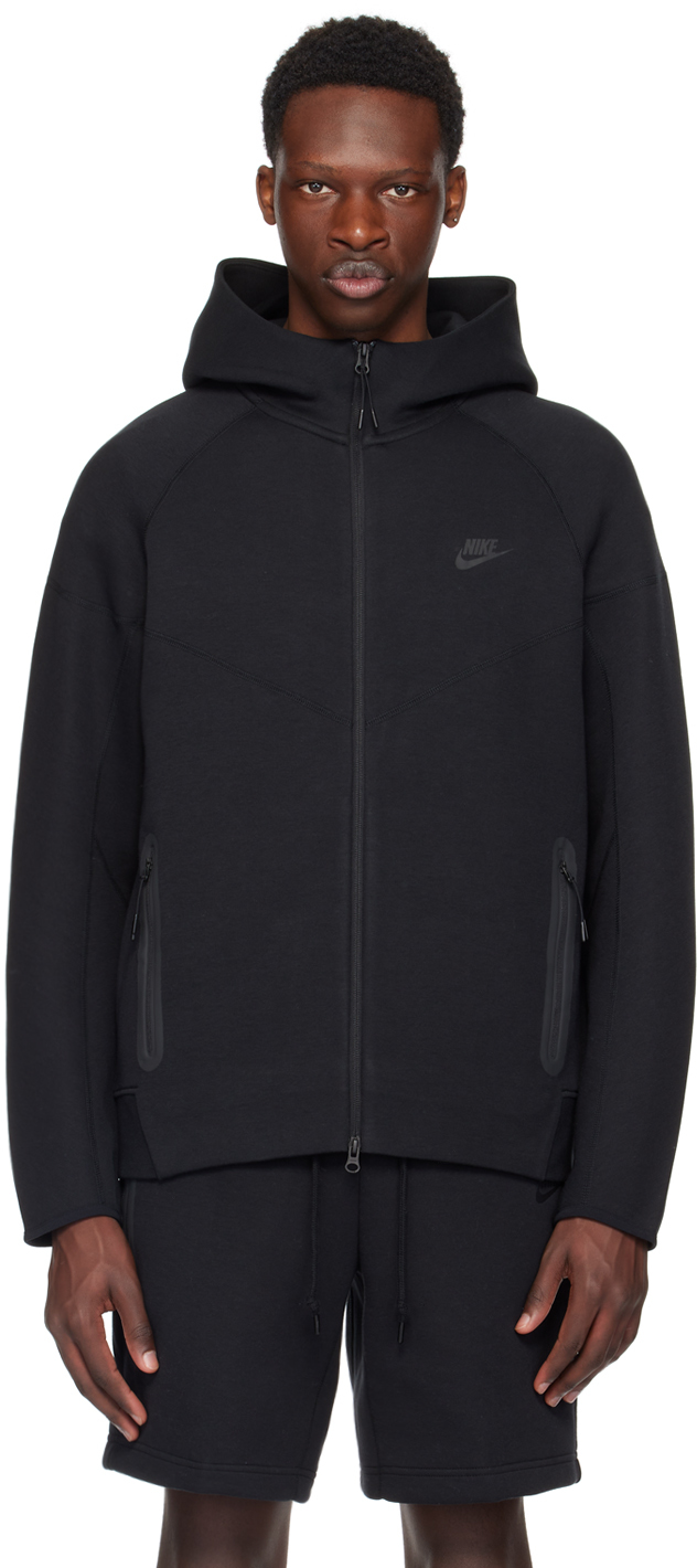

Черная легкая толстовка с капюшоном Nike