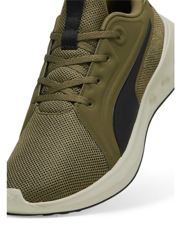 Низкие кроссовки Puma Low Softride Carson, зеленый — фото 4