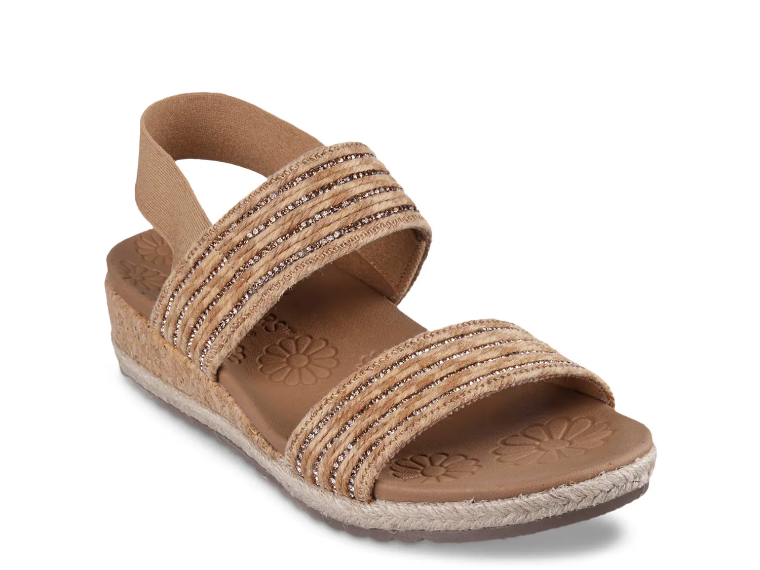 

Сандалии Breezie Wedge Sandal Skechers, цвет cognac