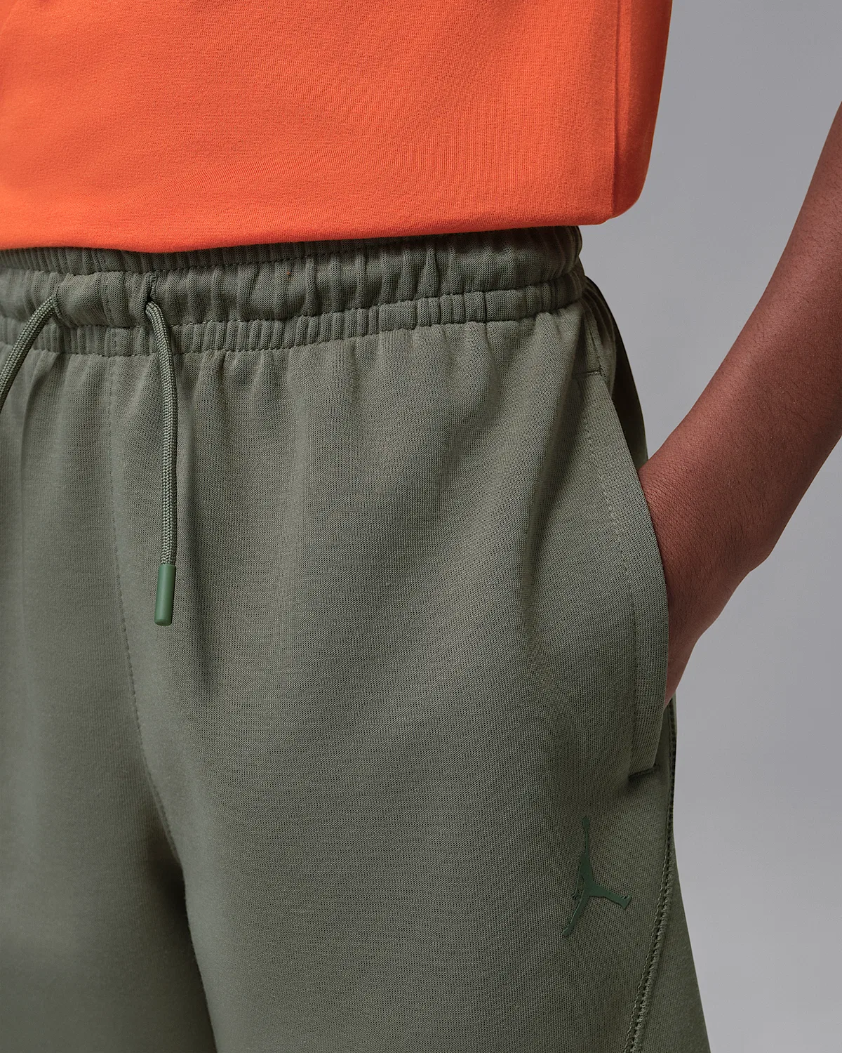 Детские шорты для спорта Jordan Dri-FIT Core, Green — фото 4