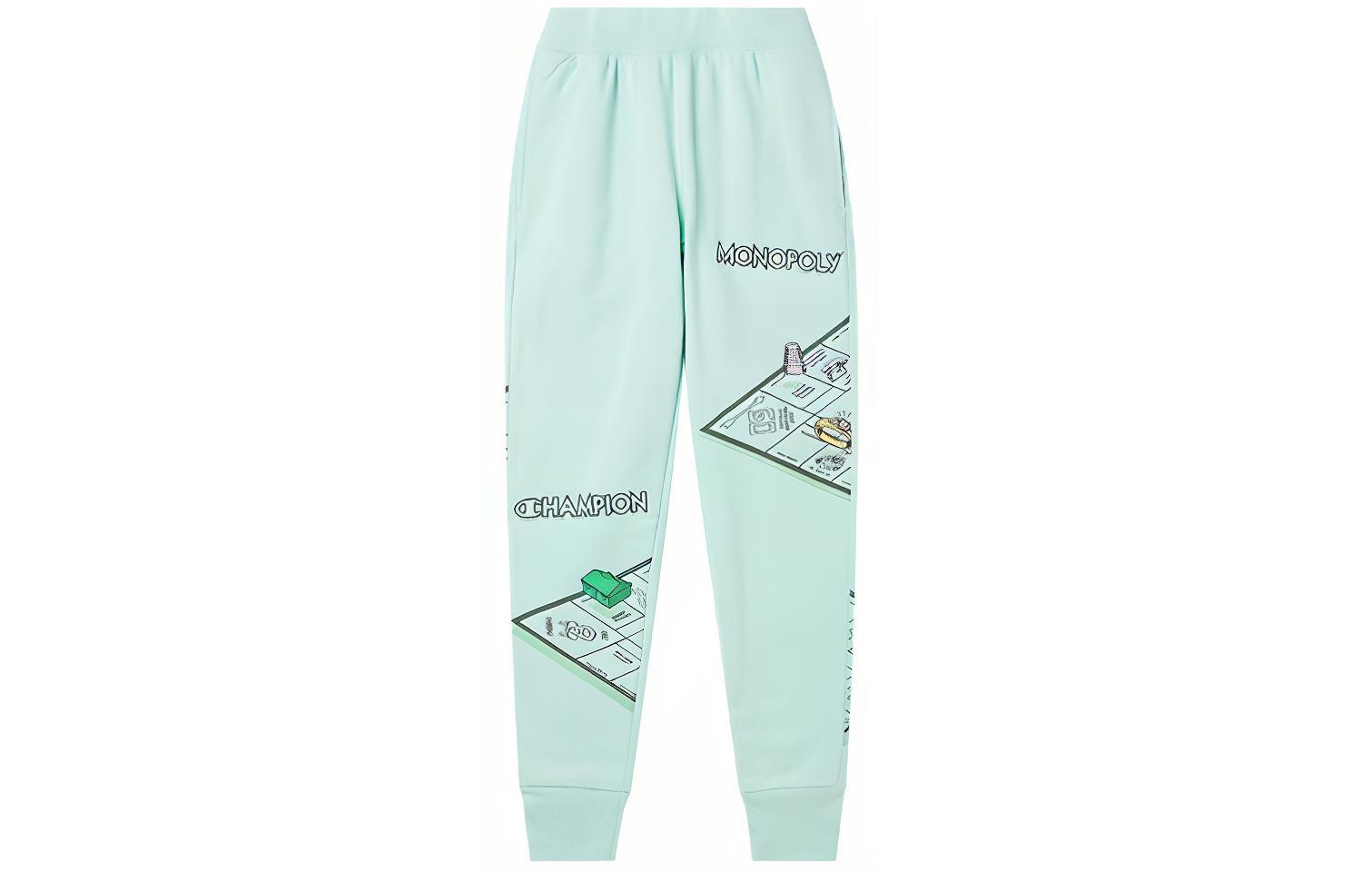 

Champion Трикотажные спортивные штаны Unisex Light Green