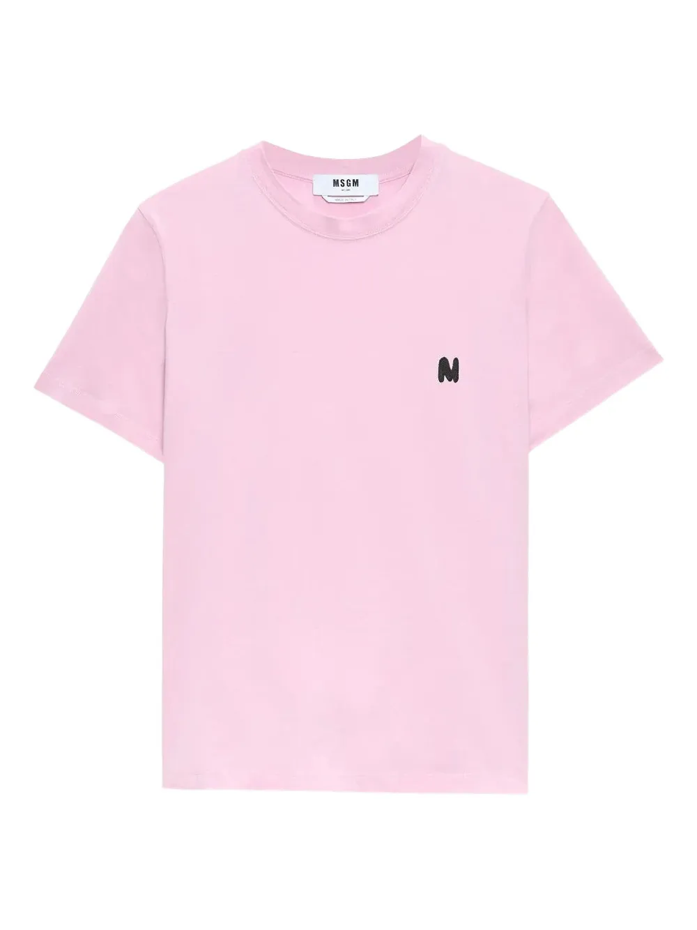 

Хлопковая футболка MSGM, розовый