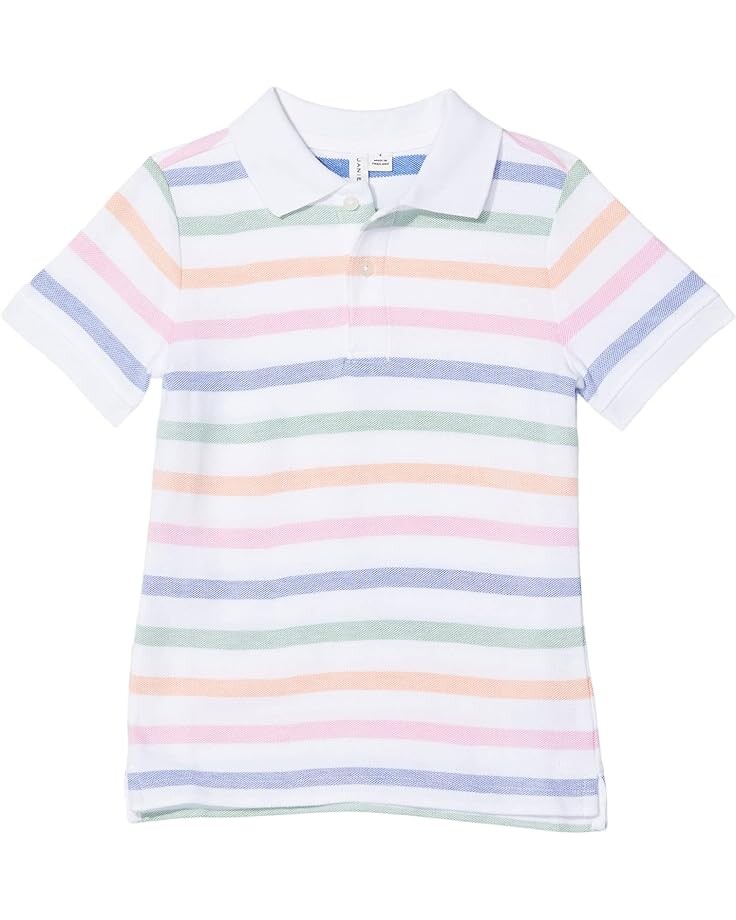 

Поло Janie and Jack Multi Stripe Polo, цвет Multicolor