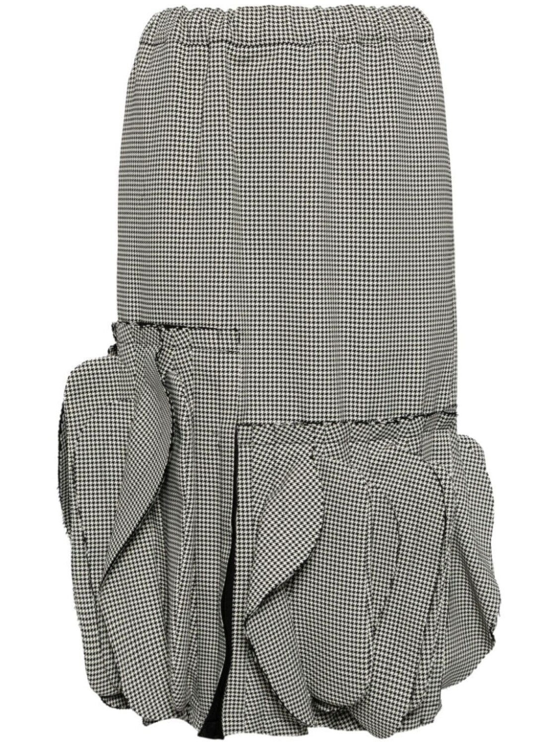 

Comme Des Garçons юбка в ломаную клетку, серый