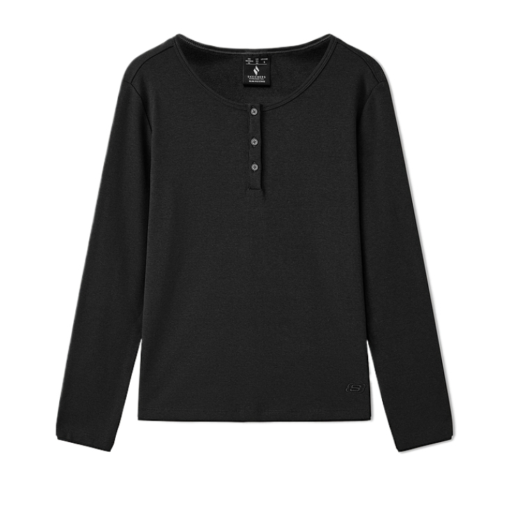 

Обычная футболка женская Skechers, черный