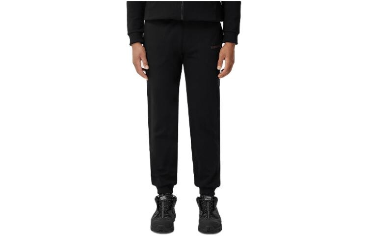 

Мужские трикотажные спортивные штаны Burberry, цвет Black