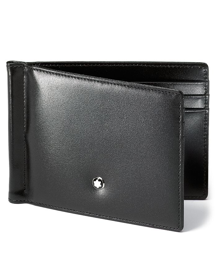 

Кожаный бумажник Meisterstück 6cc с зажимом для денег Montblanc