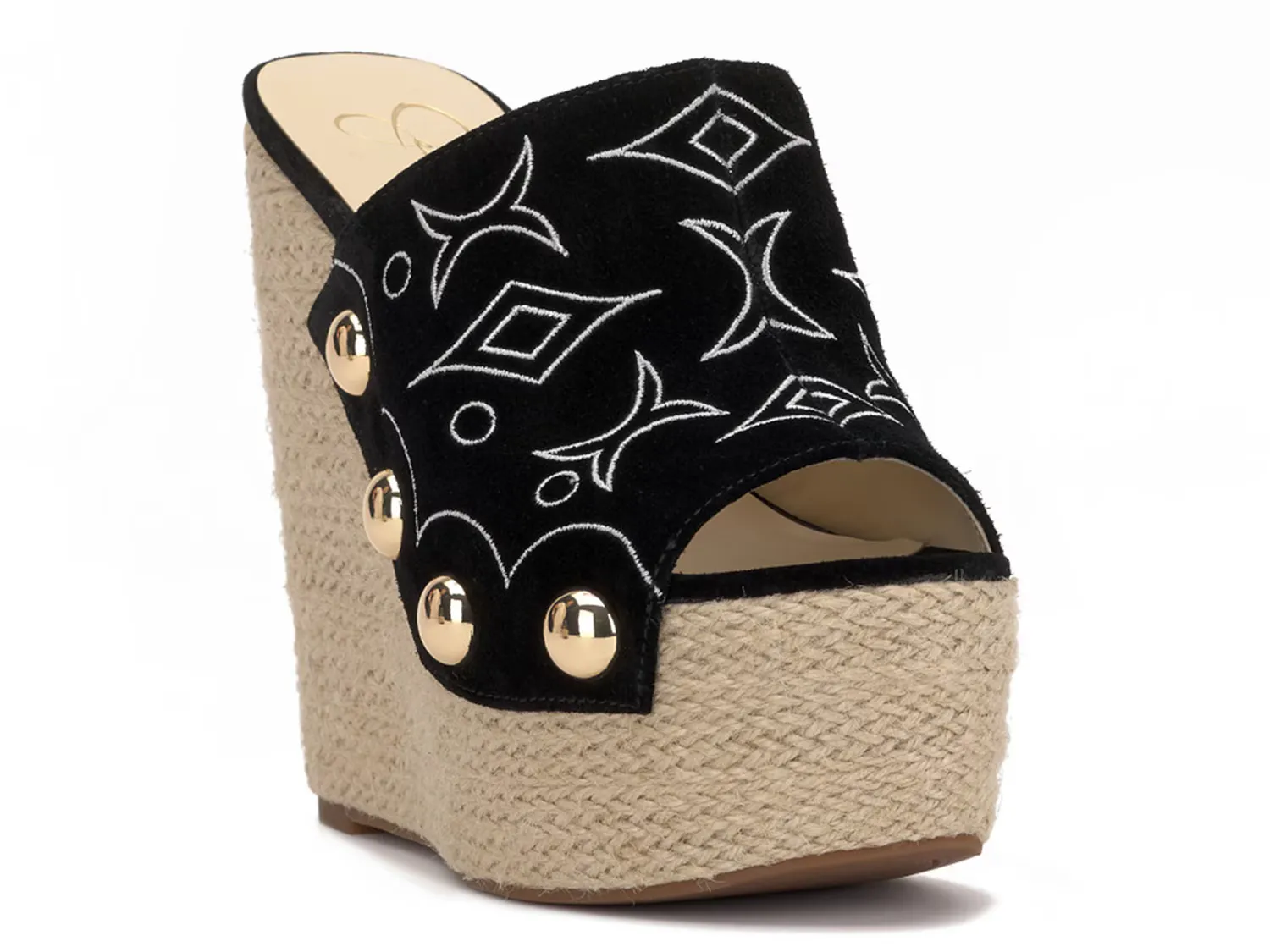 

Сандалии Vadim Espadrille Wedge Sandal Jessica Simpson, черный