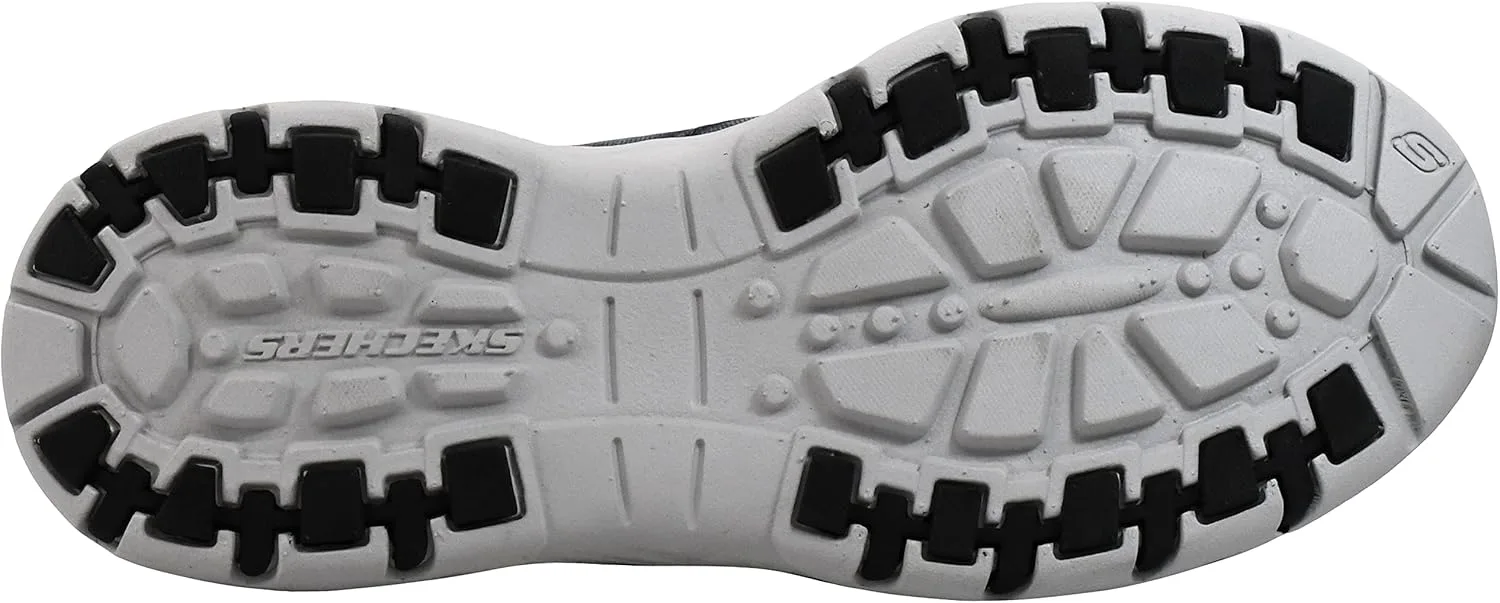 Мужские кроссовки Skechers Creston Moseco свободного кроя, черный/темно-синий — фото 4