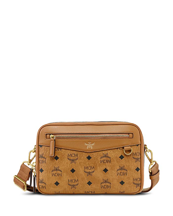 

Aren Visetos Crossbody MCM, коричневый/бежевый