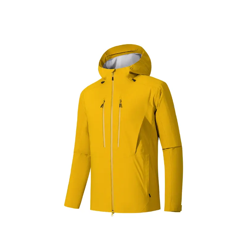 

ANTA Ветровка мужская водонепроницаемая дышащая ветронепроницаемая износостойкая, Bright Burnt Yellow