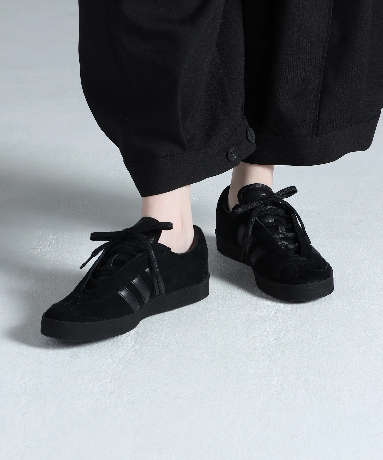 Мужские кроссовки Y-3 GAZELLE из кожи