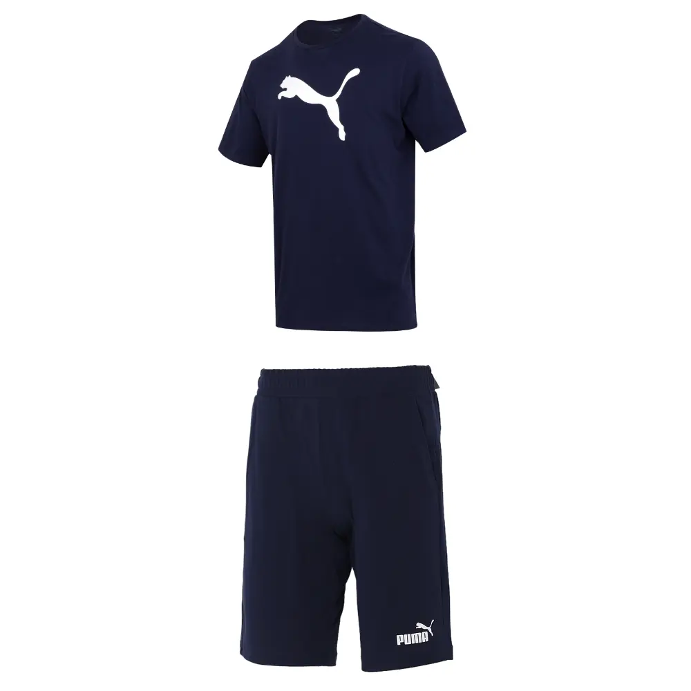 

Повседневный спортивный мужской комплект синего цвета Puma, синий