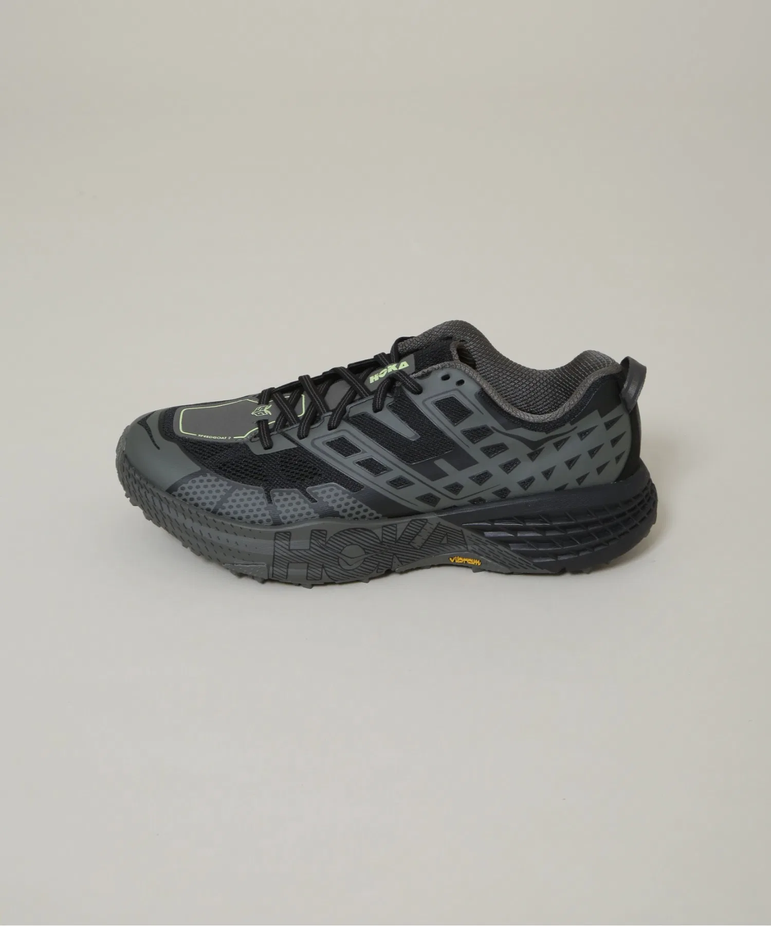 Мужские кроссовки HOKA Speedgoat 2 чёрные — фото 2