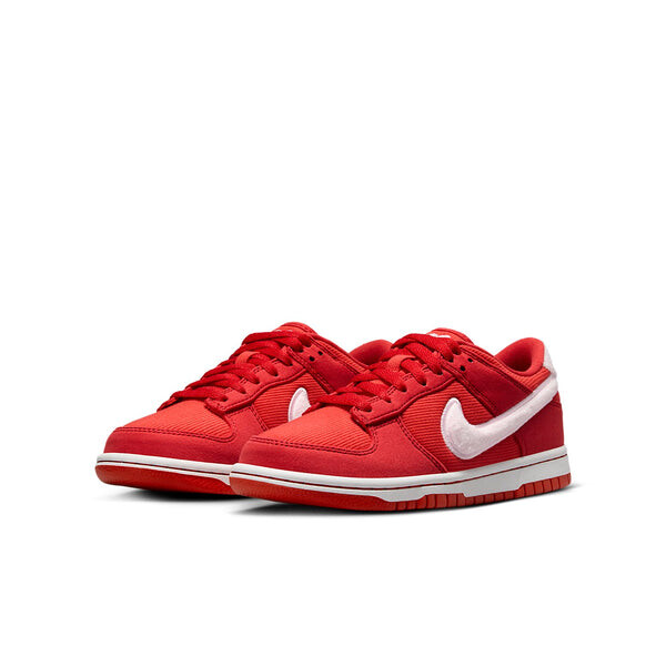 Кроссовки (GS) Nike Dunk Low 'Valentine's Day Soulmates 2024', красный — фото 3