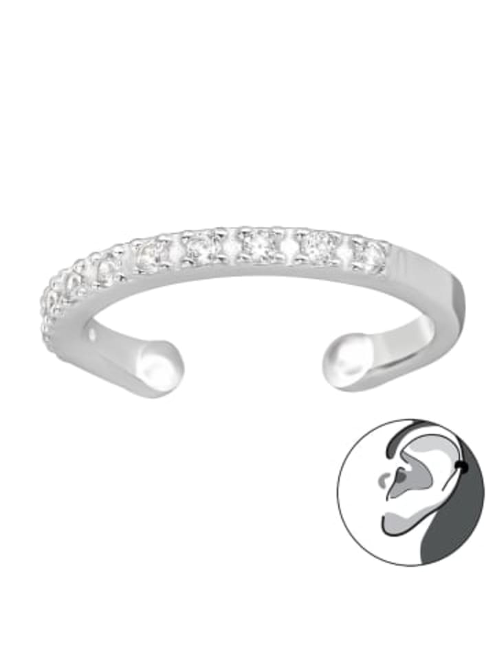 

Alexander York Серьги EAR CUFF mit Zirkonia in 925 Sterling Silber in silber