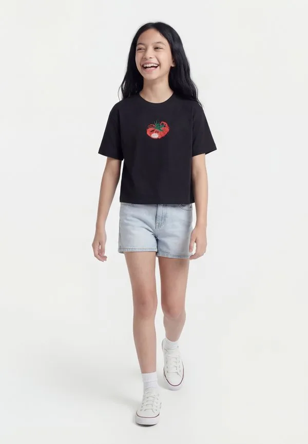Футболка свободного кроя с принтом в виде помидоров Nike Sportswear, Black