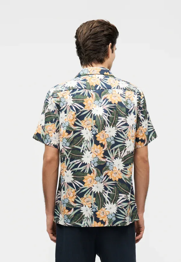Рубашка Tommy Hilfiger Floral shirt summer graphic shirt, разноцветная — фото 3