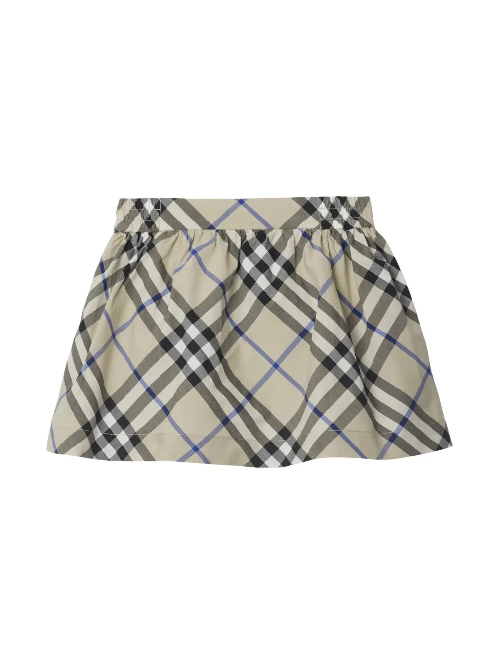 

Юбка в клетку BURBERRY KIDS, нейтральный