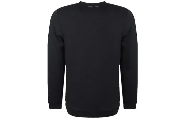 Свитшот мужской black с круглым вырезом, средней посадки Adidas Neo — фото 2